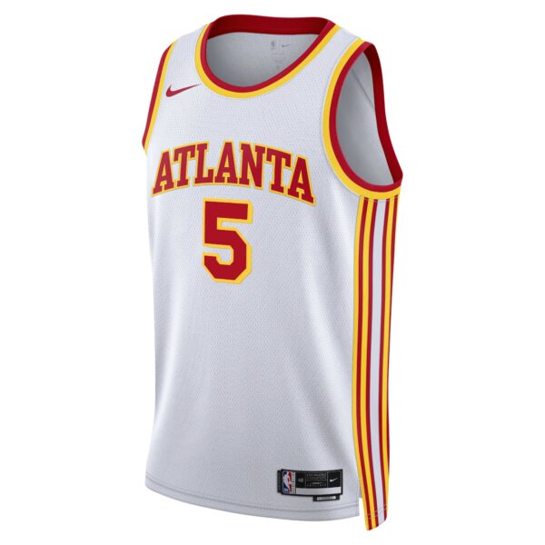 Atlanta Hawks Nike Association Edition Swingman Jersey – White – Dejounte Murray – Unisex