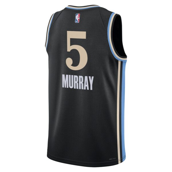 Atlanta Hawks Nike City Edition Swingman Jersey 23 – Black – Dejounte Murray – Unisex