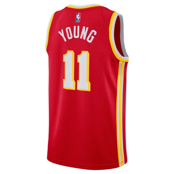 Atlanta Hawks Nike Icon Edition Swingman Jersey – Red – Trae Young – Unisex