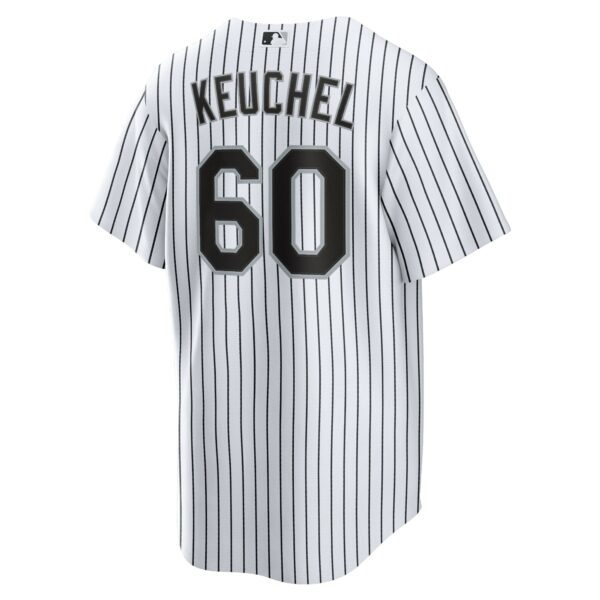 Men’s Chicago White Sox Dallas Keuchel Nike White/Black Home Replica Player Jersey