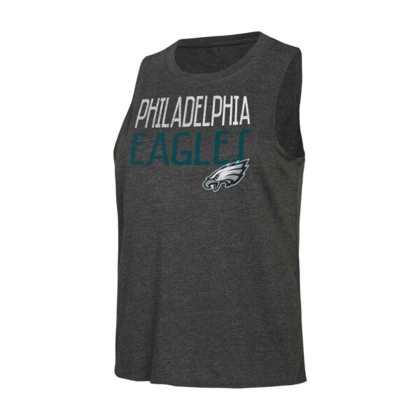 Women’s Philadelphia Eagles Concepts Sport Green/Black Muscle Tank Top & Pants Lounge Set