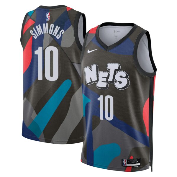 Brooklyn Nets Nike City Edition Swingman Jersey 23 – Black – Ben Simmons – Unisex