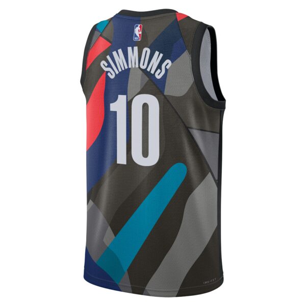 Brooklyn Nets Nike City Edition Swingman Jersey 23 – Black – Ben Simmons – Unisex