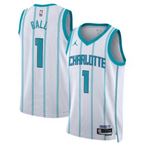 Charlotte Hornets Jordan Association Swingman Jereys - LaMelo Ball – Unisex