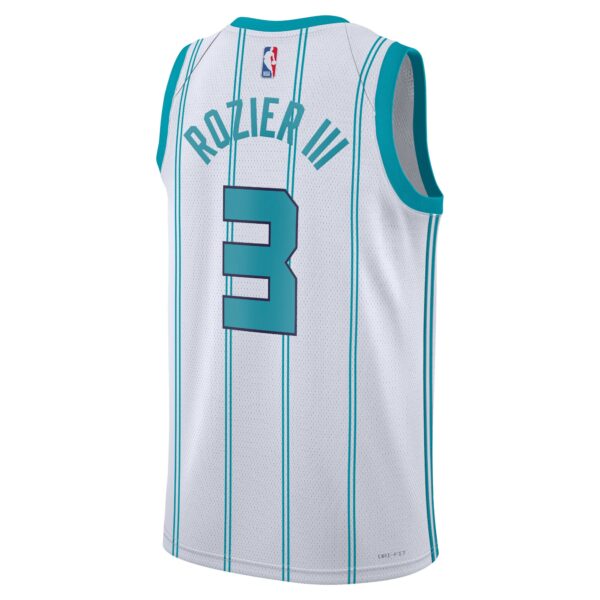 Charlotte Hornets Jordan Brand Association Edition Swingman Jersey – White – Terry Rozier III – Unisex