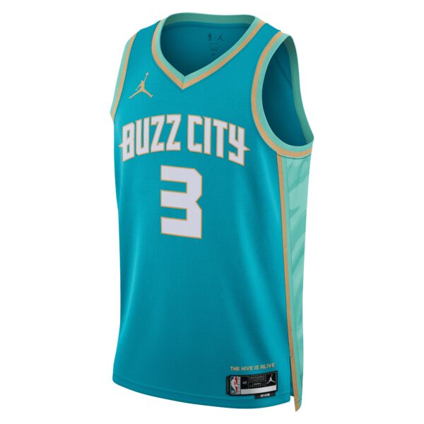 Charlotte Hornets Jordan Brand City Edition Swingman Jersey 23 – Teal – Terry Rozier III – Unisex