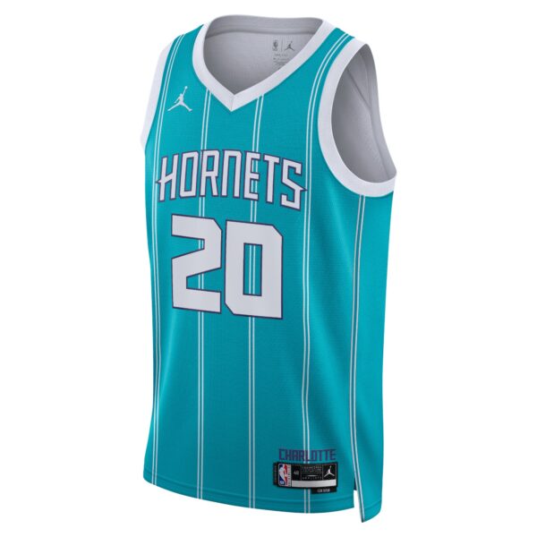 Charlotte Hornets Jordan Brand Icon Edition Swingman Jersey – Teal – Gordon Hayward – Unisex