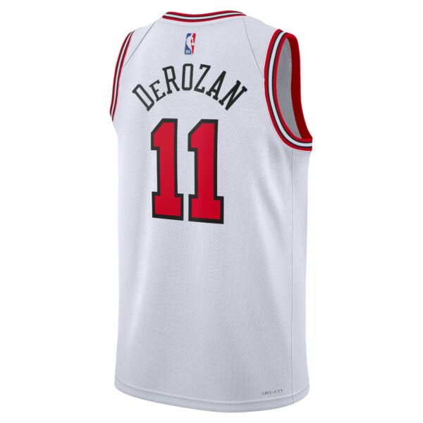 Chicago Bulls Nike Association Edition Swingman Jersey – White – DeMar DeRozan – Unisex