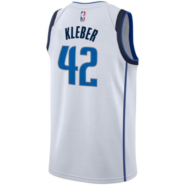 Dallas Mavericks Nike Association Edition Swingman Jersey – White – Maximillian Kleber – Mens