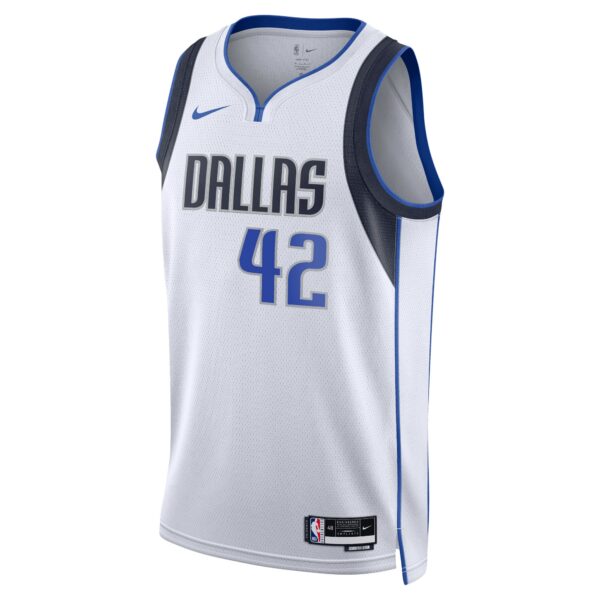 Dallas Mavericks Nike Association Edition Swingman Jersey – White – Maximillian Kleber – Unisex