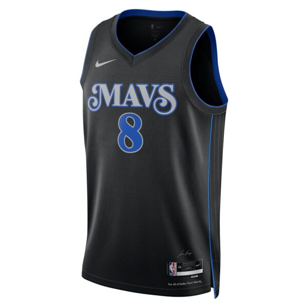 Dallas Mavericks Nike City Edition Swingman Jersey 23 – Black – Josh Green – Unisex