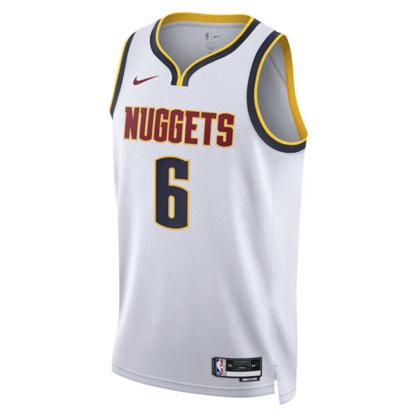 Denver Nuggets Nike Association Edition Swingman Jersey – White – DeAndre Jordan – Unisex