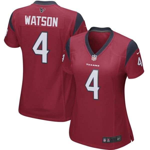 Deshaun Watson Houston Texans Nike Women’s Player Game Jersey – Red