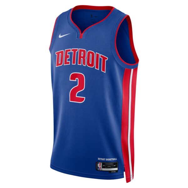 Detroit Pistons Nike Icon Edition Swingman Jersey – Blue – Cade Cunningham – Unisex