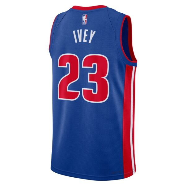 Detroit Pistons Nike Icon Edition Swingman Jersey – Blue – Jaden Ivey – Unisex