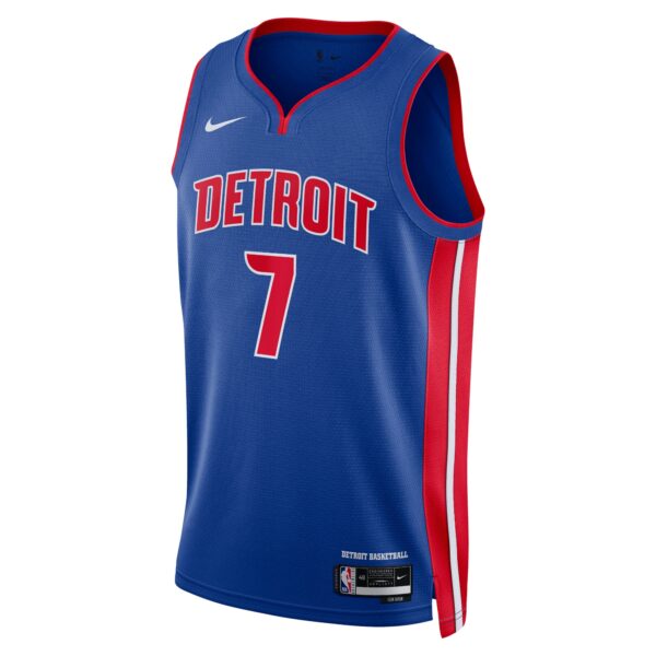 Detroit Pistons Nike Icon Edition Swingman Jersey – Blue – Killian Hayes – Unisex