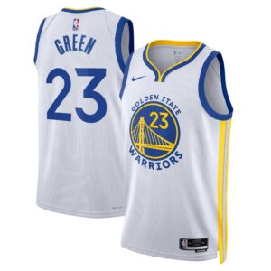 Golden State Warriors Nike Association Edition Swingman Jersey - White - Draymond Green - Unisex