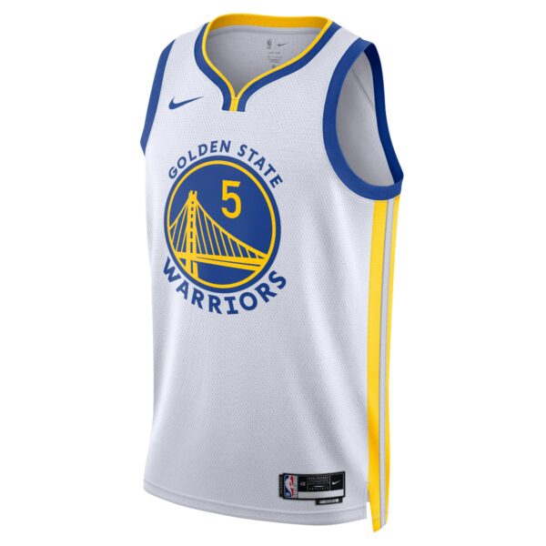 Golden State Warriors Nike Association Edition Swingman Jersey – White – Kevon Looney – Unisex