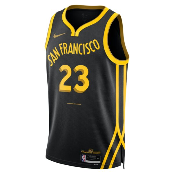 Golden State Warriors Nike City Edition Swingman Jersey 23 – Black – Draymond Green – Unisex