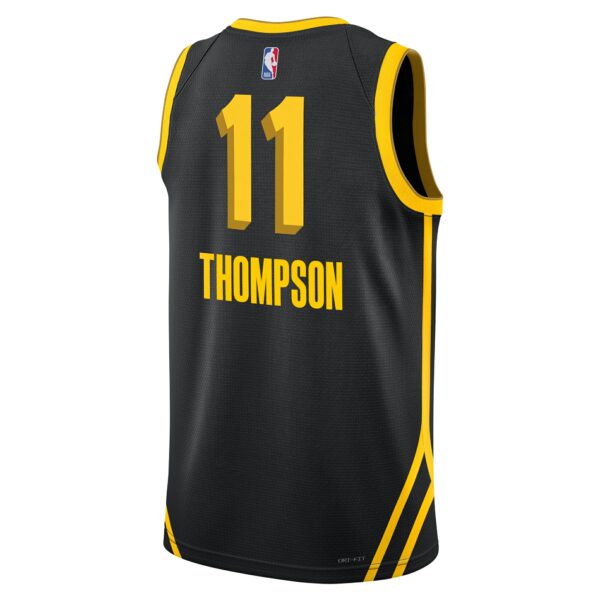 Golden State Warriors Nike City Edition Swingman Jersey 23 – Black – Klay Thompson – Unisex