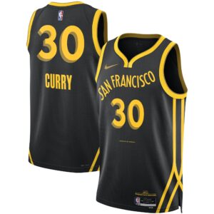 Golden State Warriors Nike City Edition Swingman Jersey - Stephen Curry - Unisex