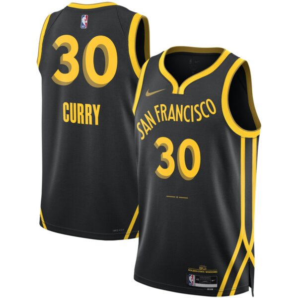 Golden State Warriors Nike City Edition Swingman Jersey – Stephen Curry – Unisex