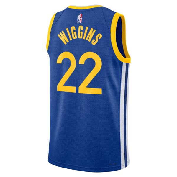 Golden State Warriors Nike Icon Edition Swingman Jersey – Royal – Andrew Wiggins – Unisex