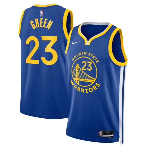 Golden State Warriors Nike Icon Edition Swingman Jersey – Royal – Draymond Green – Unisex