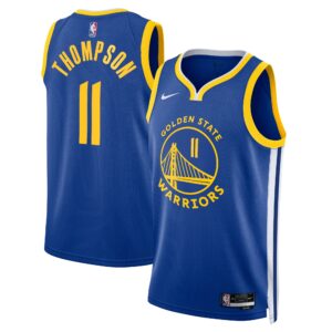 Golden State Warriors Nike Icon Edition Swingman Jersey - Royal - Klay Thompson - Unisex