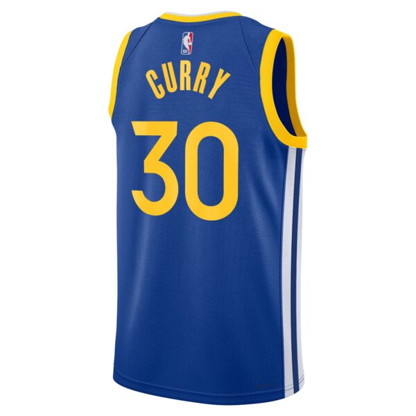 Golden State Warriors Nike Icon Edition Swingman Jersey – Royal – Stephen Curry – Unisex