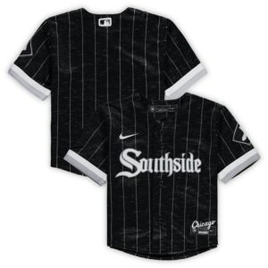 Infant Chicago White Sox Nike Black/Gray MLB City Connect Replica Jersey