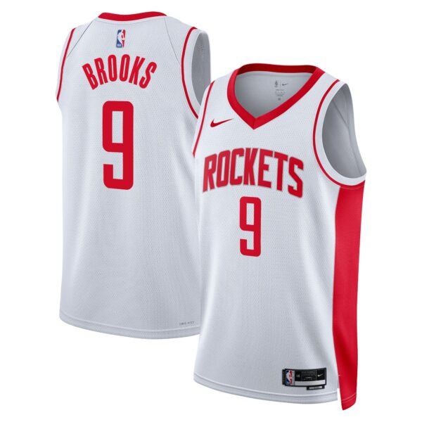 Houston Rockets Nike Association Edition Swingman Jersey – White – Dillon Brooks – Unisex