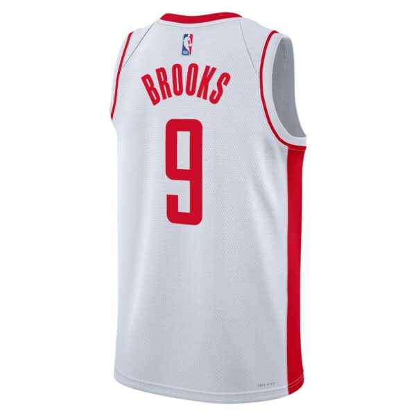 Houston Rockets Nike Association Edition Swingman Jersey – White – Dillon Brooks – Unisex