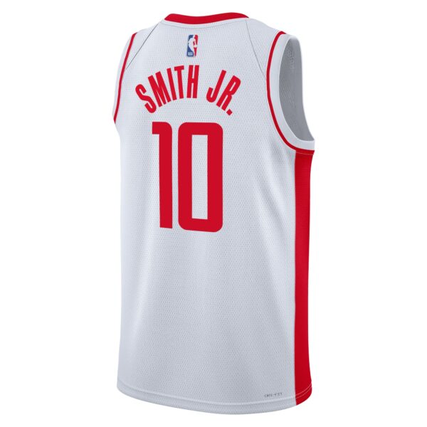 Houston Rockets Nike Association Edition Swingman Jersey – White – Jabari Smith Jr. – Unisex