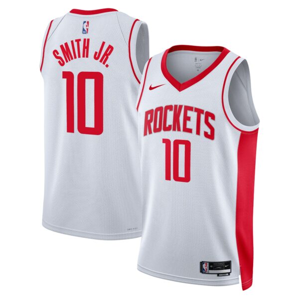 Houston Rockets Nike Association Edition Swingman Jersey – White – Jabari Smith Jr. – Unisex