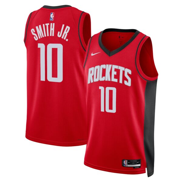 Houston Rockets Nike Icon Edition Swingman Jersey – Red – Jabari Smith Jr. – Unisex