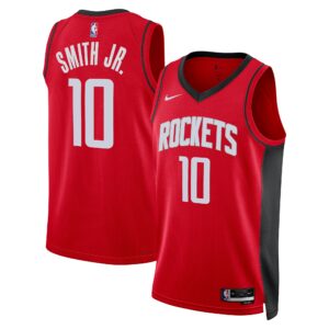 Houston Rockets Nike Icon Edition Swingman Jersey - Red - Jabari Smith Jr. - Unisex