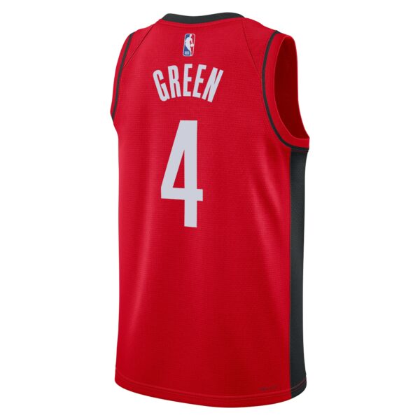 Houston Rockets Nike Icon Edition Swingman Jersey – Red – Jalen Green – Unisex