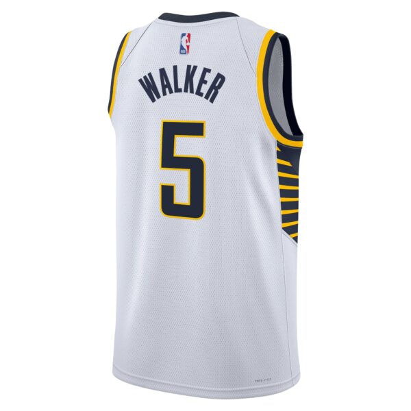 Indiana Pacers Nike Association Edition Swingman Jersey – White – Jarace Walker – Unisex