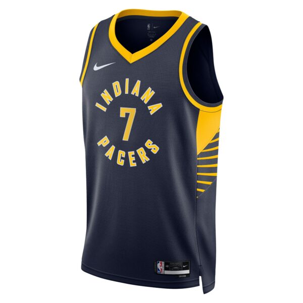 Indiana Pacers Nike Icon Edition Swingman Jersey – Navy – Buddy Hield – Unisex