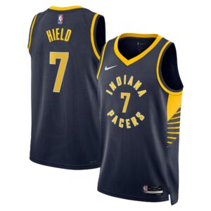 Indiana Pacers Nike Icon Edition Swingman Jersey - Navy - Buddy Hield - Unisex