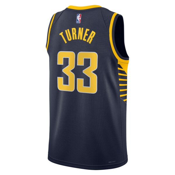 Indiana Pacers Nike Icon Edition Swingman Jersey – Navy – Myles Turner – Unisex