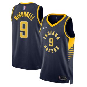 Indiana Pacers Nike Icon Edition Swingman Jersey - Navy - T.J. McConnell - Unisex