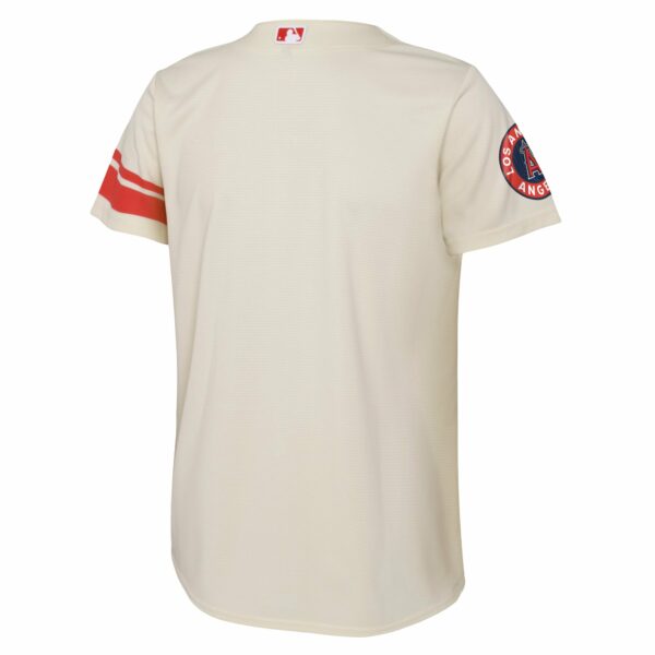 Infant Los Angeles Angels Nike Cream 2022 City Connect Replica Jersey