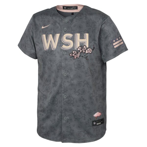 Infant Washington Nationals Nike Gray 2022 City Connect Replica Jersey