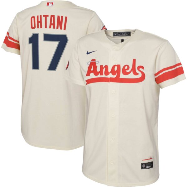 Infant Los Angeles Angels Shohei Ohtani Nike White 2022 City Connect Player Jersey