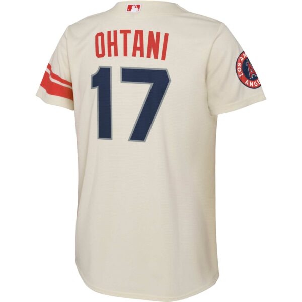 Infant Los Angeles Angels Shohei Ohtani Nike White 2022 City Connect Player Jersey