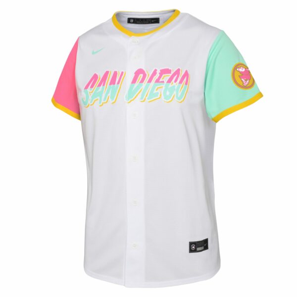 Infant San Diego Padres Nike White 2022 City Connect Replica Jersey