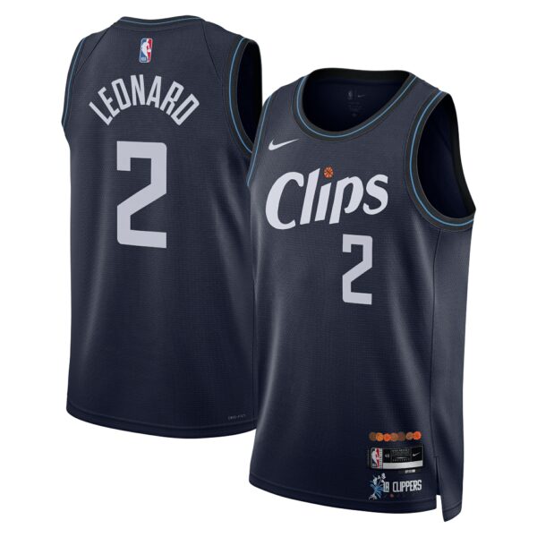 LA Clippers Nike City Edition Swingman Jersey 23 – Navy – Kawhi Leonard – Unisex