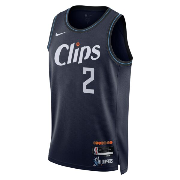 LA Clippers Nike City Edition Swingman Jersey 23 – Navy – Kawhi Leonard – Unisex